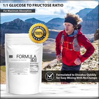 5 pounds, 73 servings - Formula 369 Endurance Fuel Drink Mix