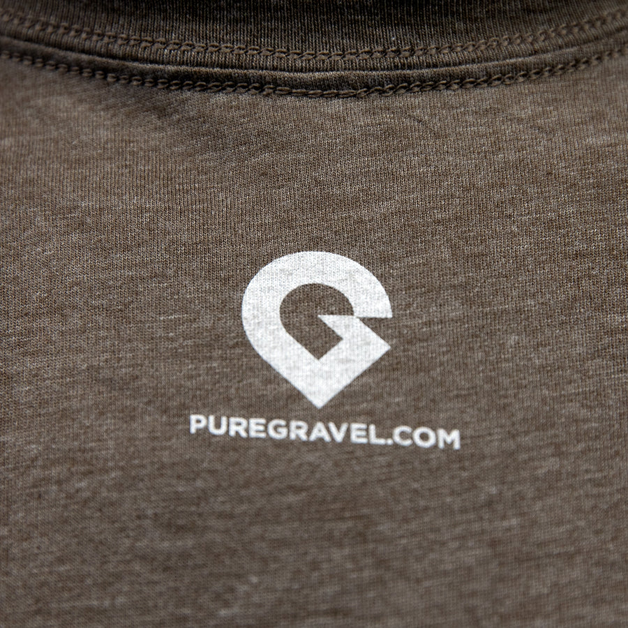 Pure Gravel shirt: old fashioned brown