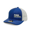 Pure Gravel Logo Hat - Deep Royal Blue