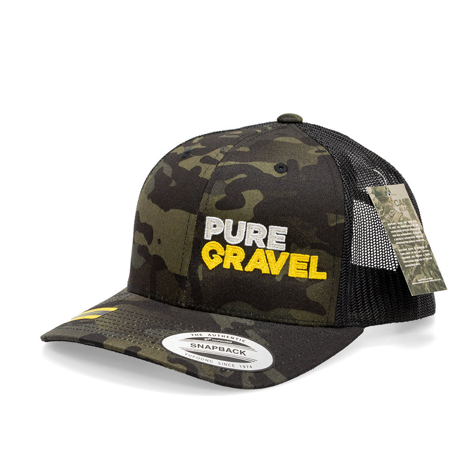 Pure Gravel hat: camo