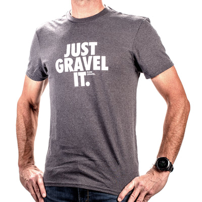 Just Gravel It t-shirt front