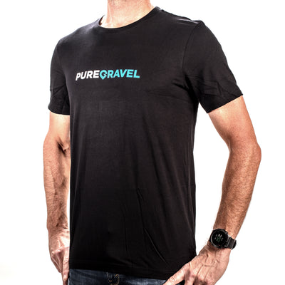 Pure Gravel t-shirt in black