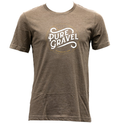 Pure Gravel shirt: old fashioned brown: front